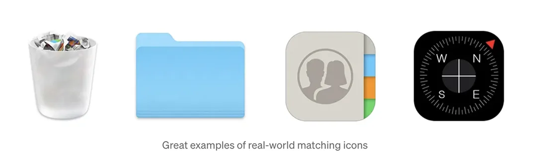 Match between system and real world example