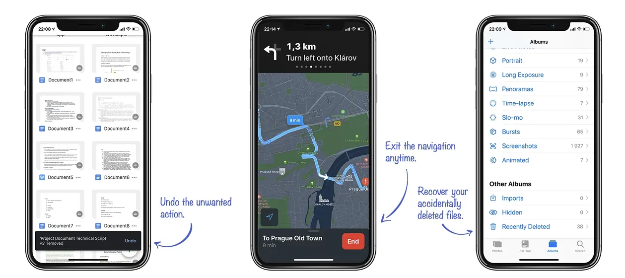 User control and freedom example