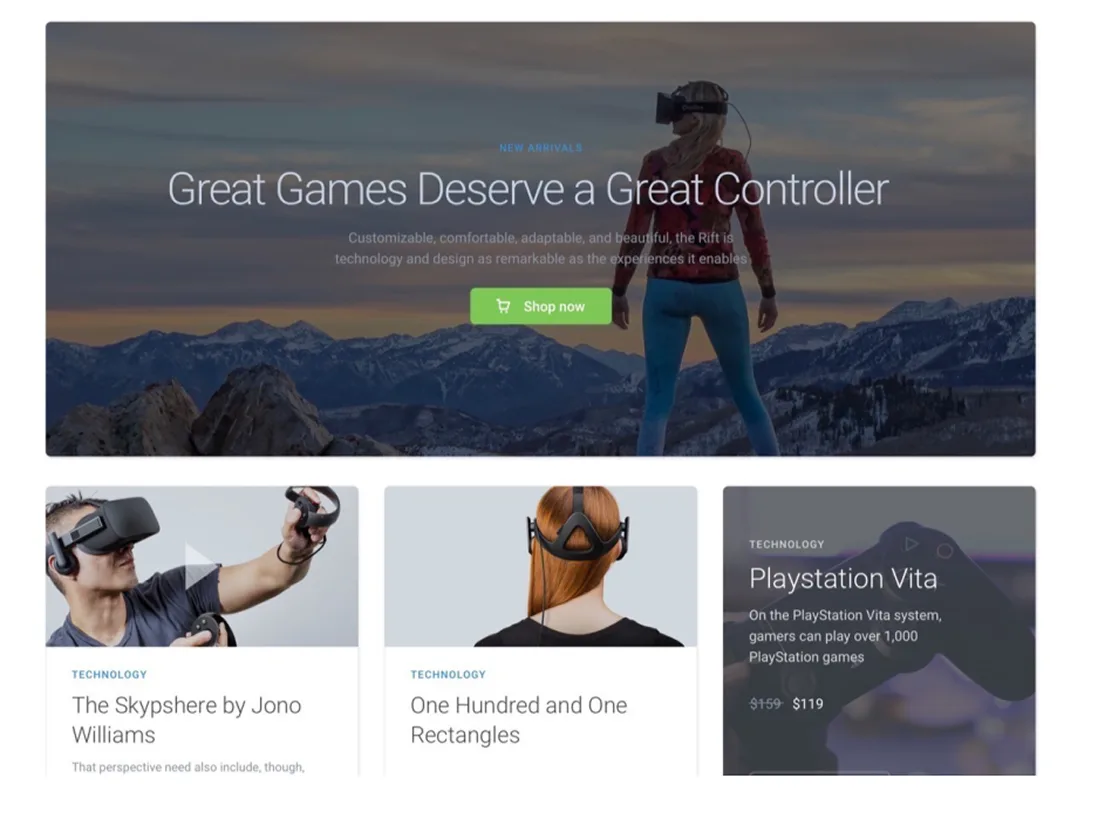 Peripheral vision in UI